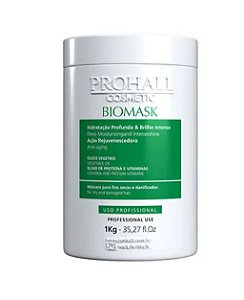 Máscara Ultra Hidratante Biomask Explosão de Brilho Prohall Cosmetic 1kg