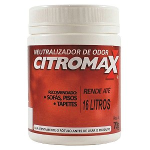 NEUTRALIZADOR DE ODOR CITROMAX POTE 70g