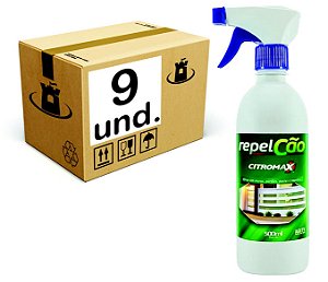 PELCAO REPELENTE P/ CAES E GATOS CITROMAX SPRAY - CX 09x500ml