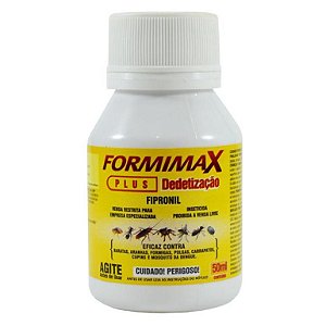 FORMIMAX DEDETIZACAO PLUS FIPRONIL CITROMAX 50ml