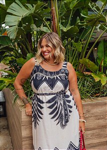 Macaquinho Short Saia Nude Plus Size - Havida-Moda Plus Size