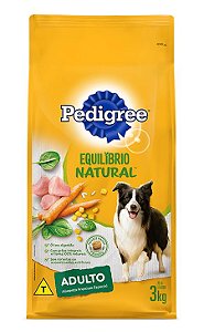 Pedigree Equilibrio Natural Adulto - 3Kg