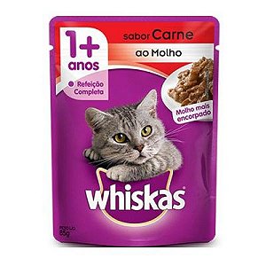 Sachê Whiskas Carne 85g