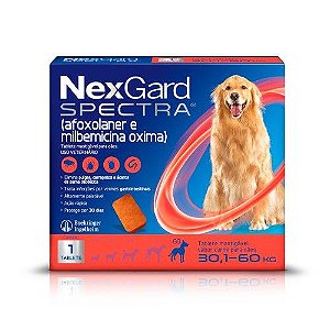 NexGard Spectra para Cães de 30,1 a 60kg