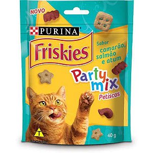 PETISCO FRISKIES PARTY MIX PEIXES - 40G