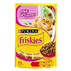 Sachê Friskies Mix De Carnes 85g