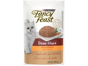 Sache Fancy Feast Demi Glace Frango 100g