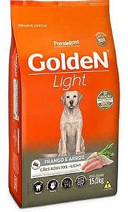 Golden Cães Adultos Light - 15 Kg