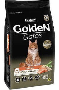 Golden Fórmula Gato Castrado Salmão 10,1 Kg