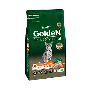 Golden Seleção Natural Gato Adulto 1Kg