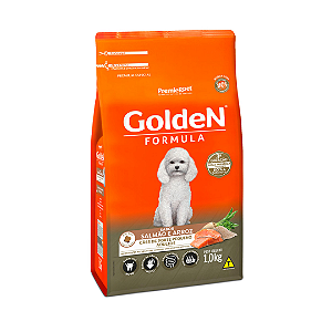Golden Fórmula Cães Adultos Minibits Salmão 1Kg