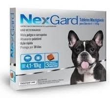 Nexgard 4 A 10Kg - 3 Comprimidos