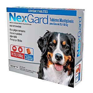 NEXGARD SPECTRA GG - 30,1 A 60 KG - O seu pet shop no Rio de Janeiro