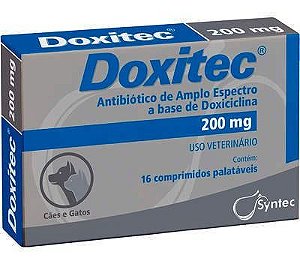 Doxitec 200mg 16 Comprimidos