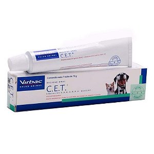 Pasta Dental Virbac Enzimática CET para Cães e Gatos 70g