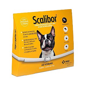Coleira Scalibor 48 Cm Para Cães Pequenos e Médios