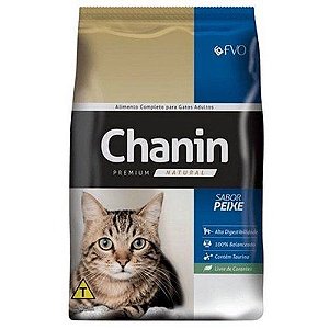 Ração Para Gatos Chanin Sabor Peixe 10,1kg