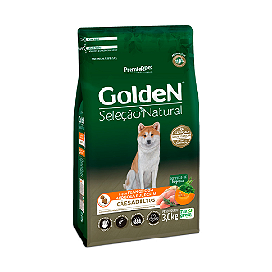 Golden Seleção Natural Cães Adultos Abóbora 3kg