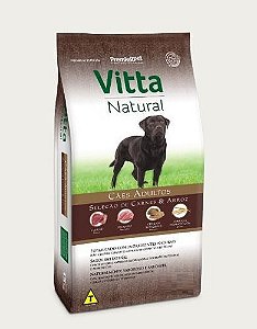 Vitta Natural Cães Adultos Carne 15Kg