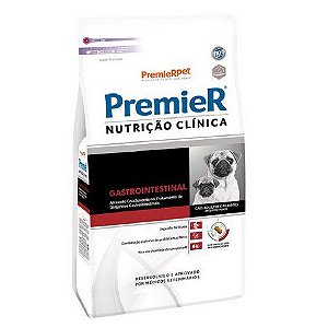 Premier Nutrição Clinica Gastrointestinal Cães Raças Pequenas 2kg