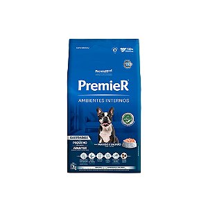 Premier Ambientes Internos Cães Adultos Castrados Raças Pequenas 12Kg