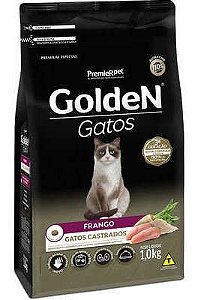 Golden Fórmula Gato Castrado Frango 1Kg