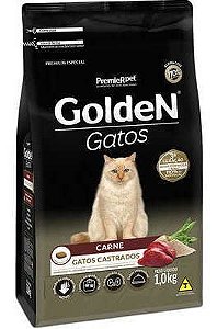Golden Gato Adulto Castrado Carne - 1 Kg