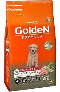 Golden Fórmula Cães Filhotes Frango 3kg