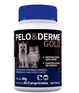 Pelo & Derme Gold 60 Comprimidos