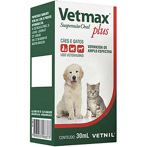 Vetmax Plus Suspensão 30ml