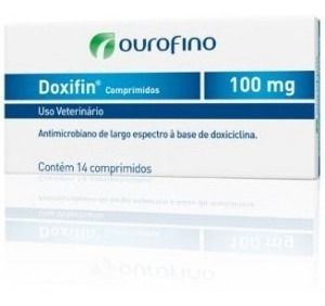 Doxifin 100 Mg Blister Com 14 Comprimidos Ourofino