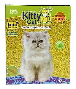 Granulado De Madeira Kitty Cat - 2 Kg