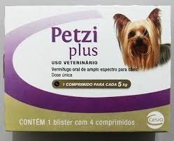 Petzi Plus 5kg - 4 comprimidos
