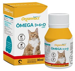 Ômega 3+6+D Cat 30ml Organnact