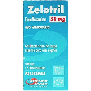 Zelotril 50mg 12 Comprimidos