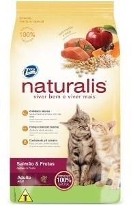 Naturalis Gatos Adulto Salmao E Frutas - 10,1Kg