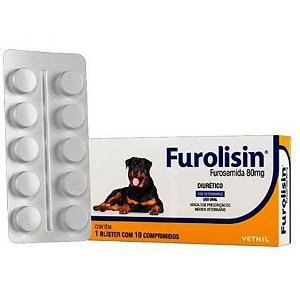 Furolisin 80Mg - Blister C/ 10 Comprimidos