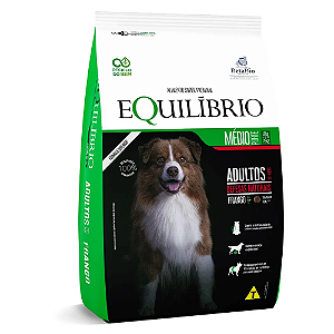 Equilíbrio Cães Adultos de Porte Médio Sabor Frango 15kg