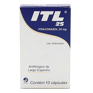 Itl Itraconazol 25mg 10 Cápsulas