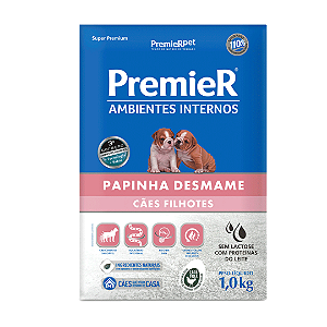 Premier Ambientes Internos Cães Filhotes Papinha Desmame 1Kg