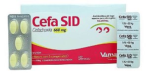 Cefa Sid 660mg 5 Comprimidos