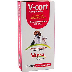 V-Cort - 20 Comprimidos