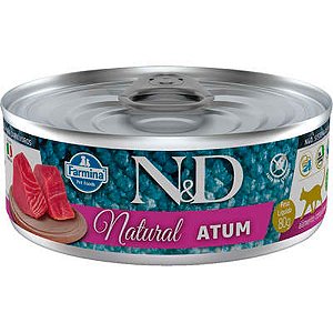 Lata N&D Natural Feline Atum 70g