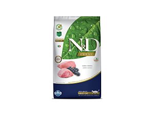 N&D Prime para Gatos Adultos Cordeiro e Blueberry - 7,5Kg