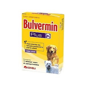 Bulvermin Plus 4 Comprimidos