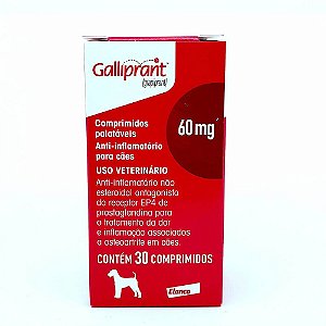 Anti-inflamatório para Cães Galliprant 60Mg - 30 Comprimidos