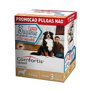 Comfortis 1620mg para Cães de 27 a 54 Kg 3 Comprimidos