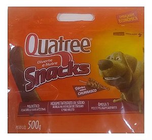 Quatree Snacks Bifinhos Sabor Churrasco 500G