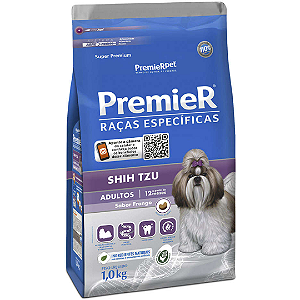 Premier Raças Específicas Shih Tzu Adulto Frango 1Kg