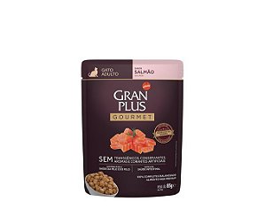 Sachê Gran Plus Gourmet Gato Adulto Salmão 85g